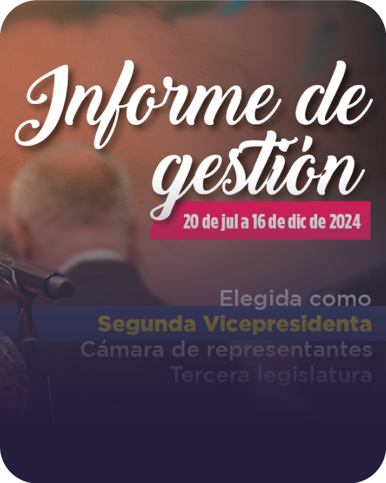 ¡Por un 2025 con más trabajo, acción y decisión!